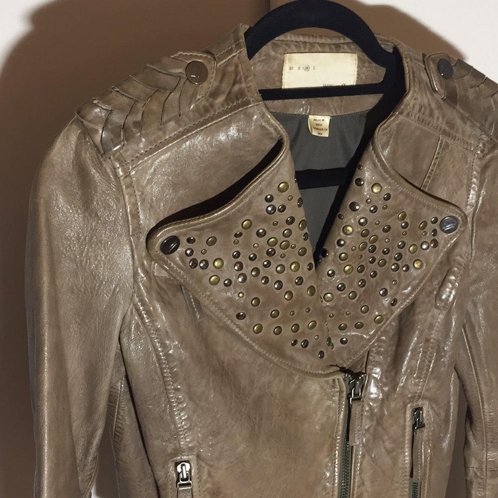 William Rast leather jacket - Picture 2 of 5